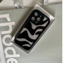 Чохол зебра чорно-білий на iPhone 14 pro